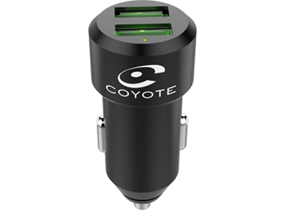  Cargador toma de encendedor con 2 puertos USB